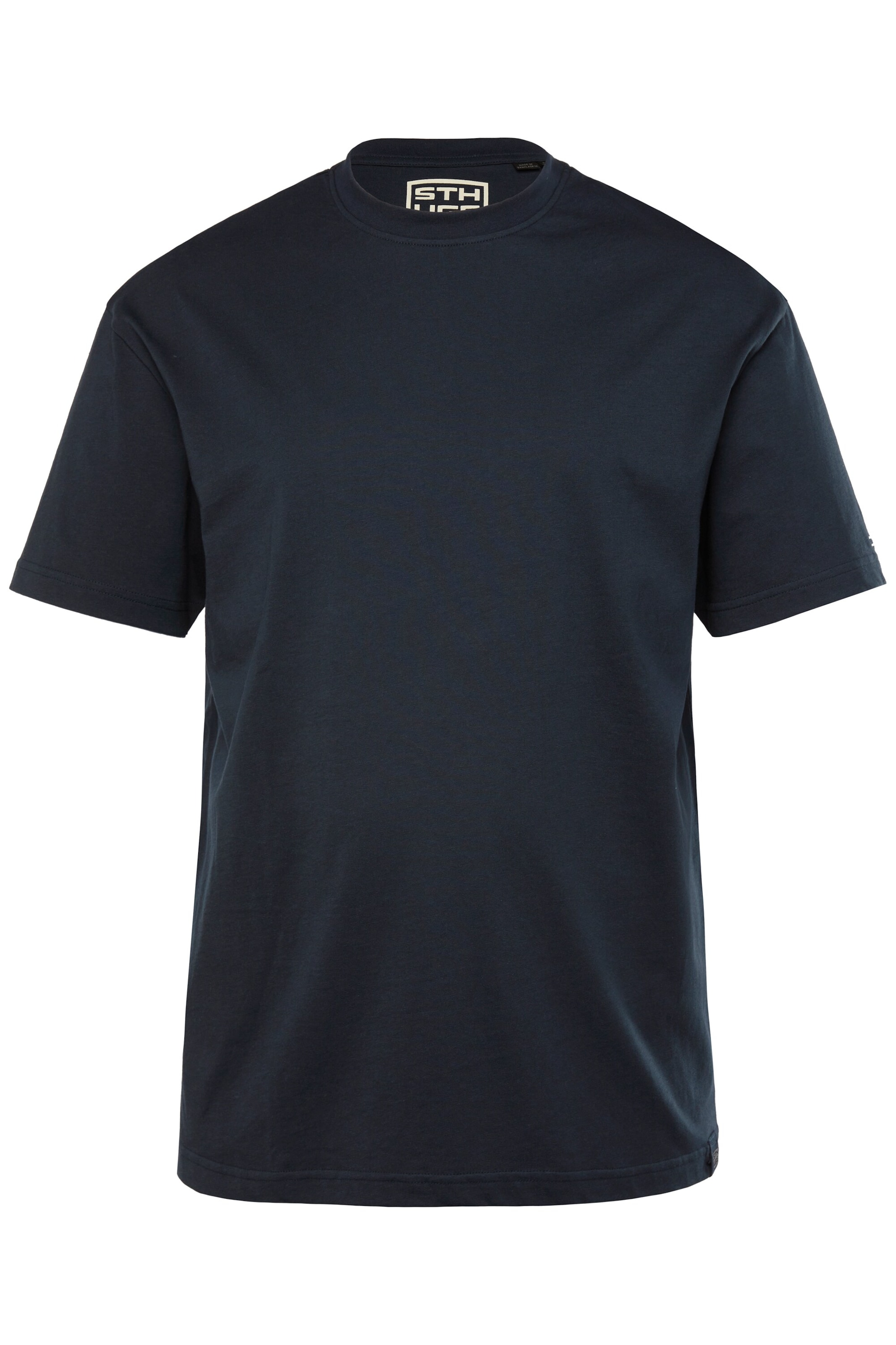 T-Shirt STHUGE en bleu : devant