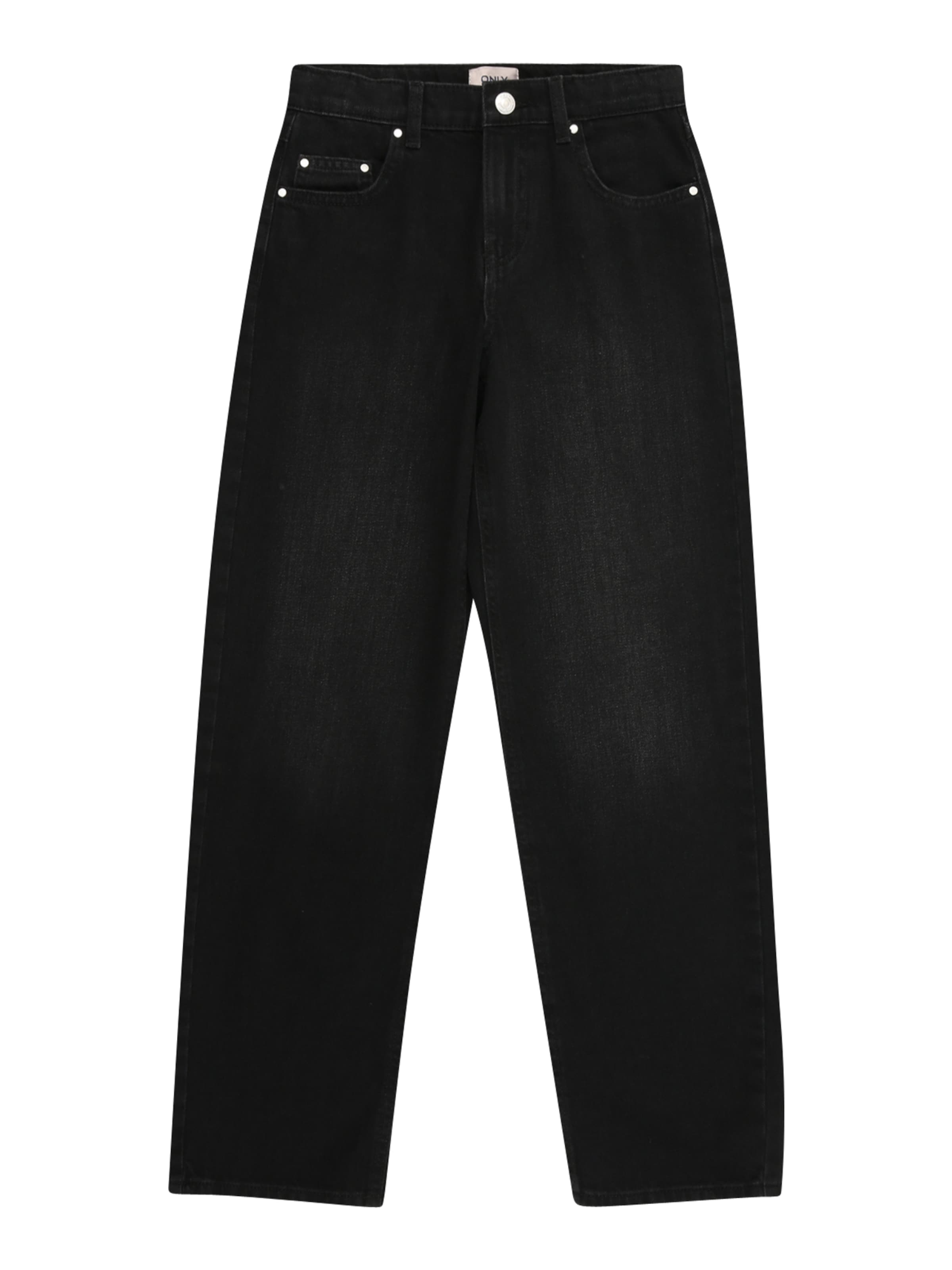 ONLY GIRLS Regular Jeans 'KOGLUMI' in Black: front