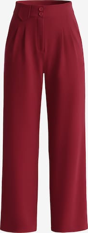 Imily Bela Wide Leg Hose in Rot: Vorderseite