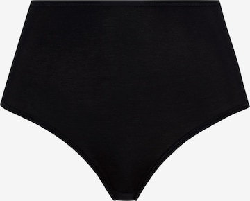 Hanro Panty 'Cotton Seamless' in Black: front