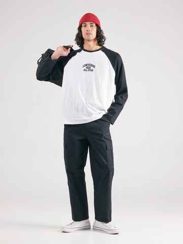 CONVERSE Shirt in Schwarz