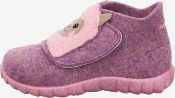 SUPERFIT Slippers 'Happy' in Purple