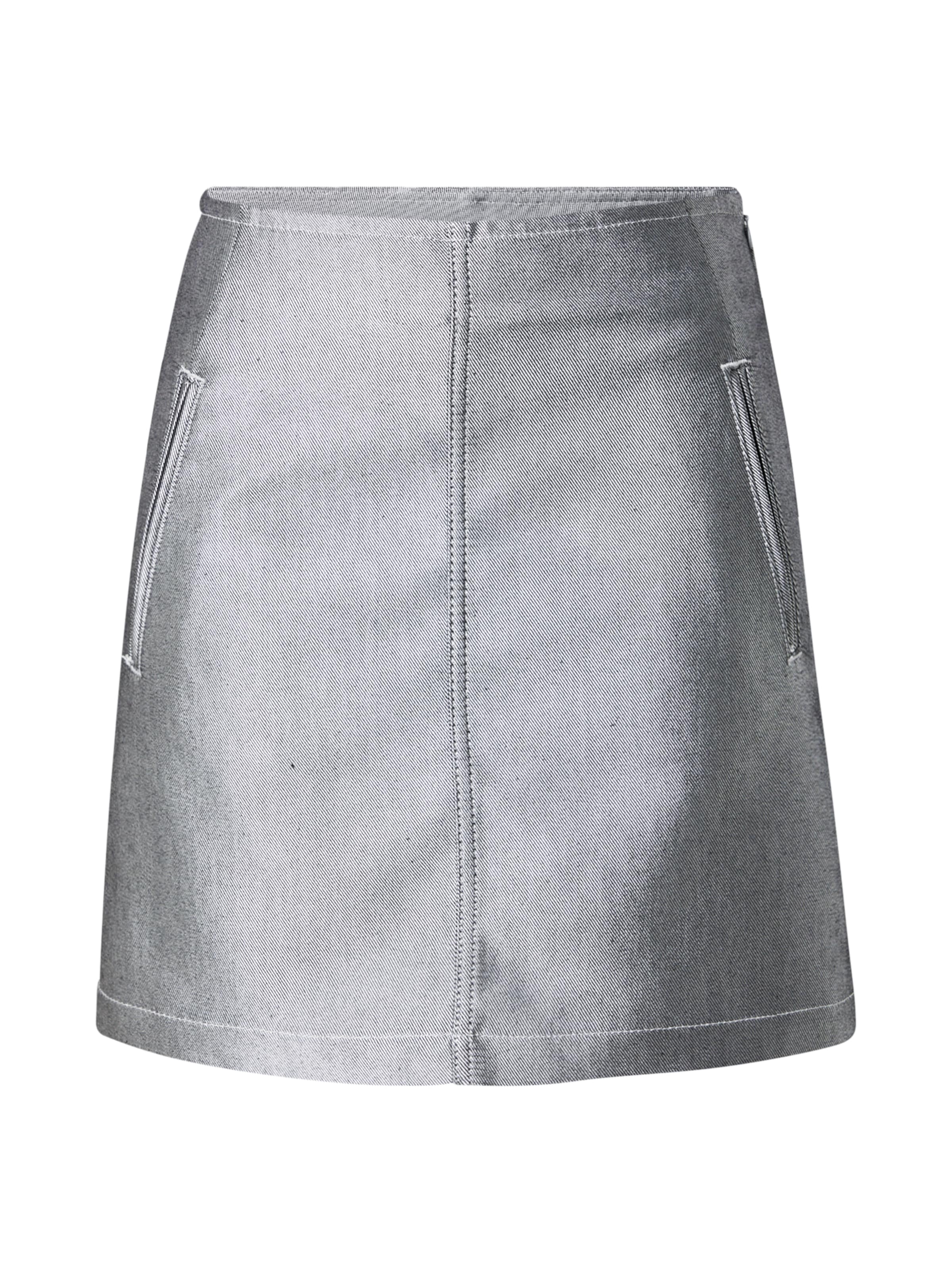 Calvin Klein Jeans Kjol i silver: framsida