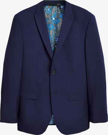 mėlyna Next Priglundantis modelis Klasikinis švarkas: priekis