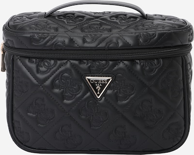 GUESS Toilettilaukku 'ADELASIA TOILETRY TRAIN CASE' värissä kulta / musta, Tuotenäkymä