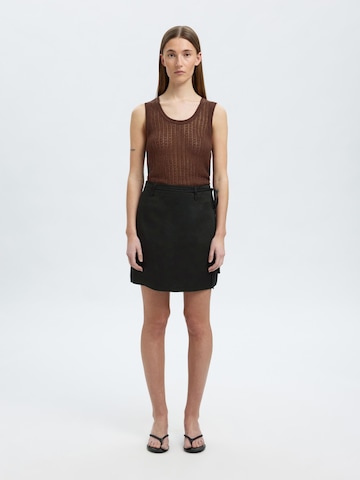SELECTED FEMME Skirt in Black