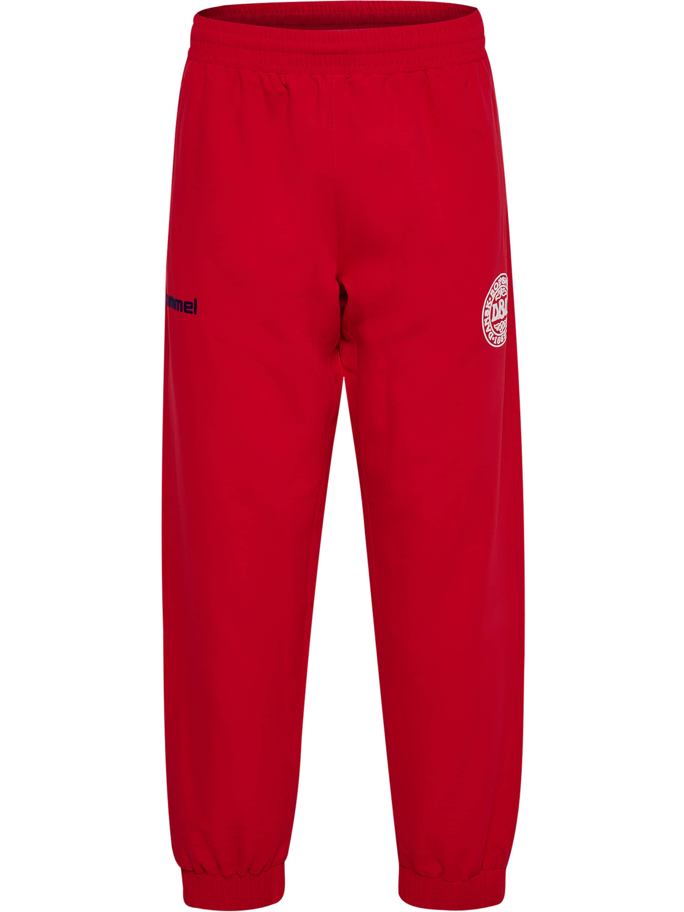 Hummel Loose fit Workout Pants in Red: front