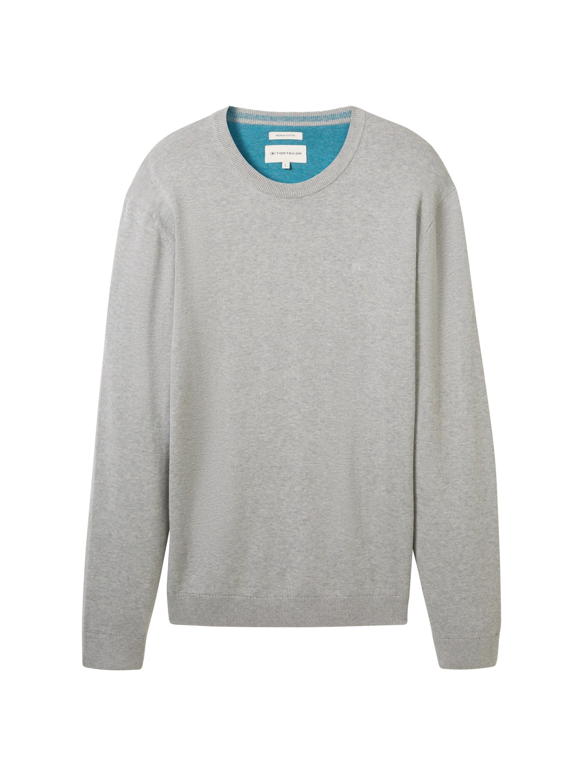 Pullover di TOM TAILOR in grigio: frontale