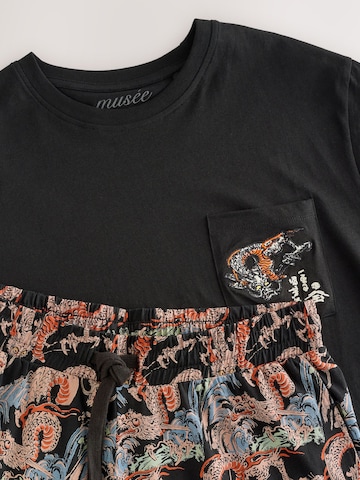 Next Pyjamas lang i svart