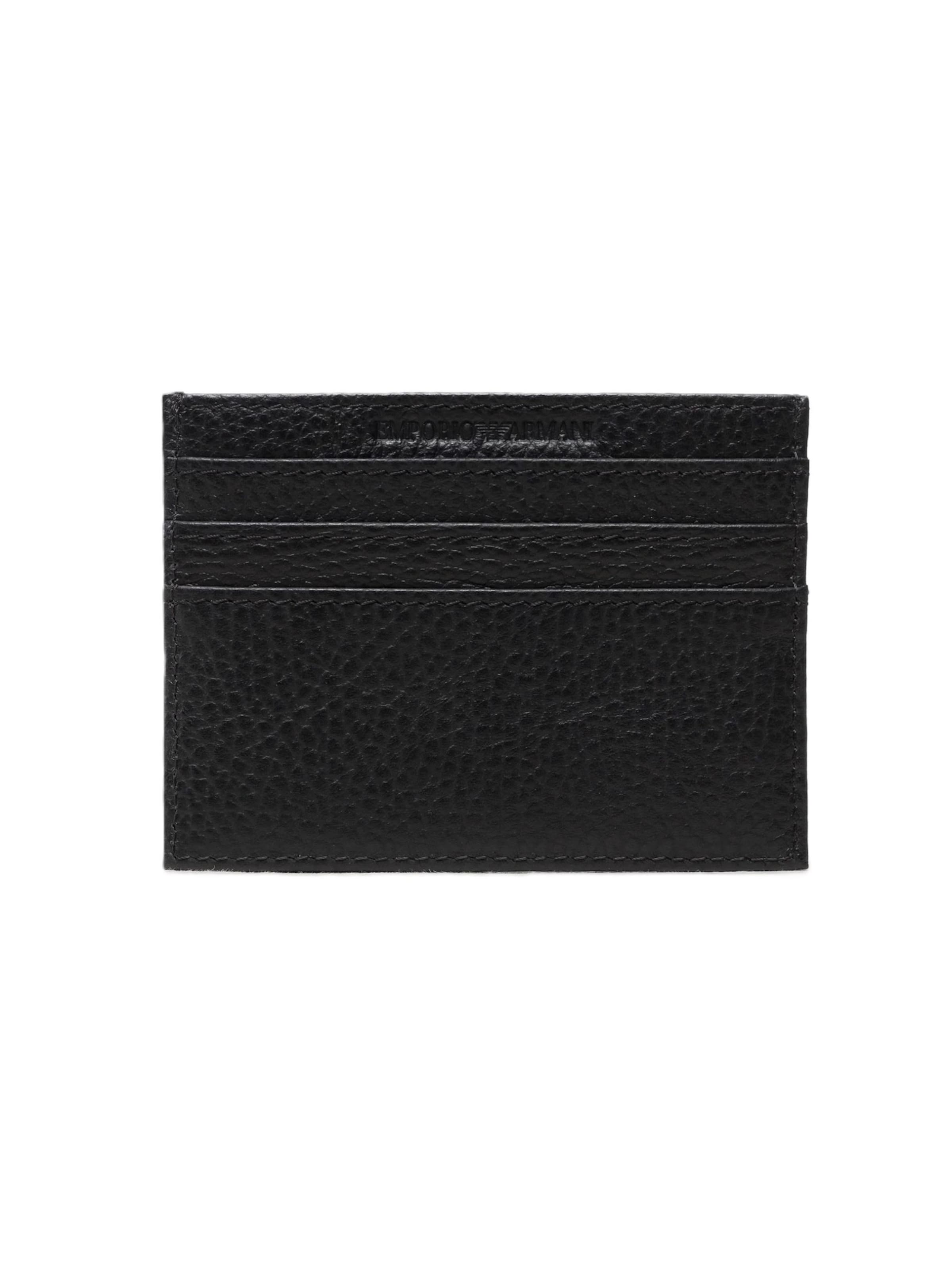 Portamonete 'Y4R173 Y068E' di Emporio Armani in nero