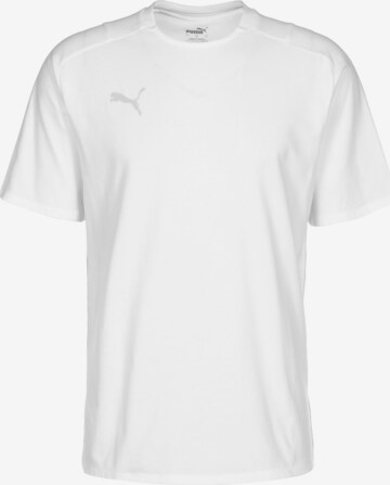 PUMA Performance Shirt in White: front