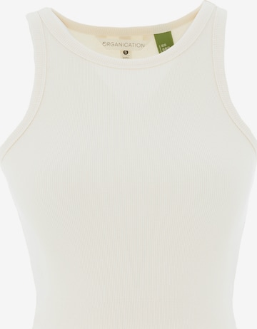 Organication Top in Weiß: Vorderseite