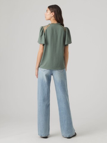 VERO MODA Blouse 'ALVA' in Green