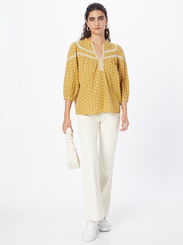 Maison 123 - Blusa 'CASSANDRA' em amarelo