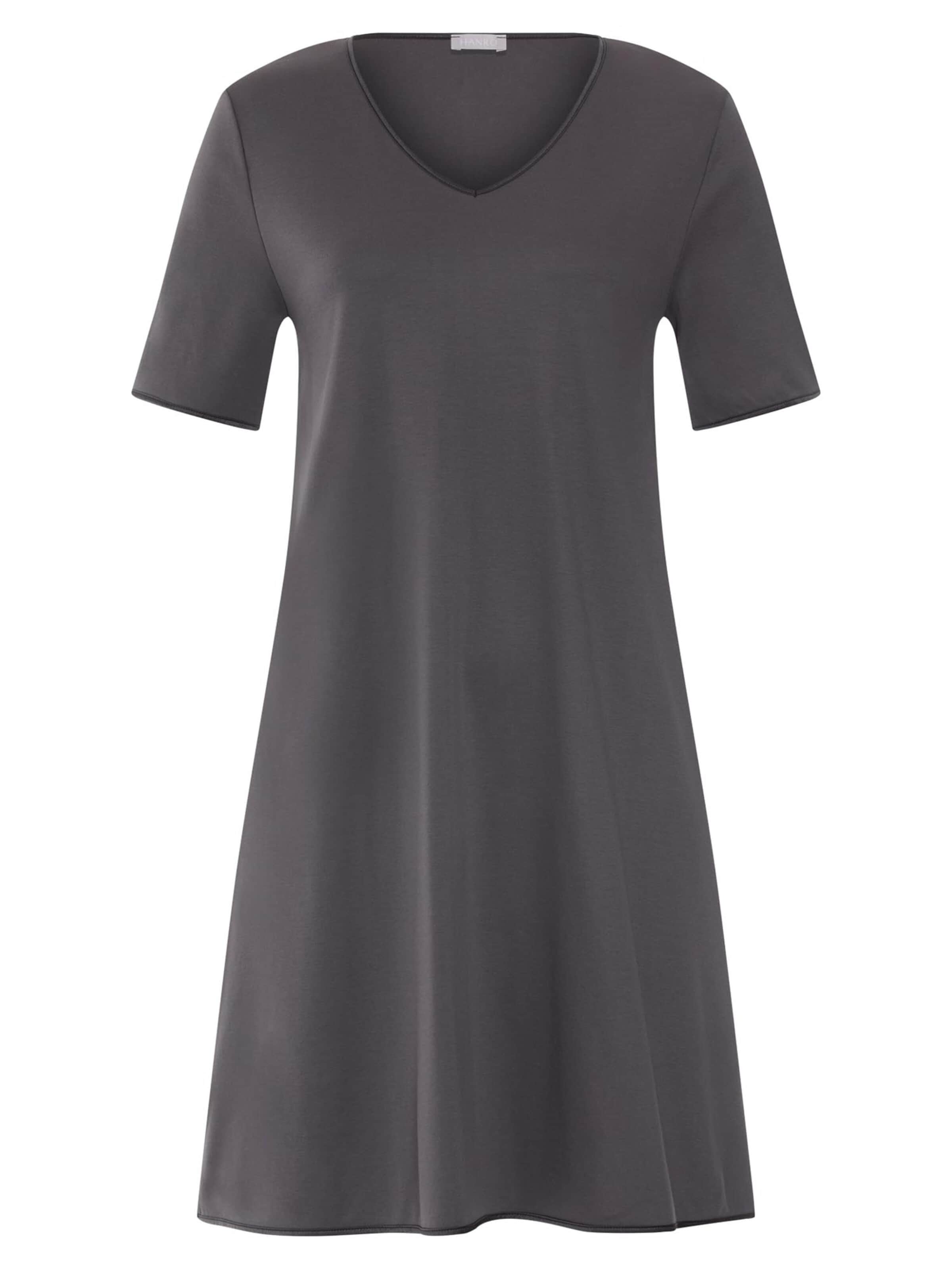 Hanro Nightgown in Grey: front