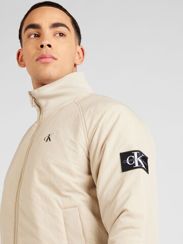 Calvin Klein Jeans Between-season jacket 'HARRINGTON' in Beige