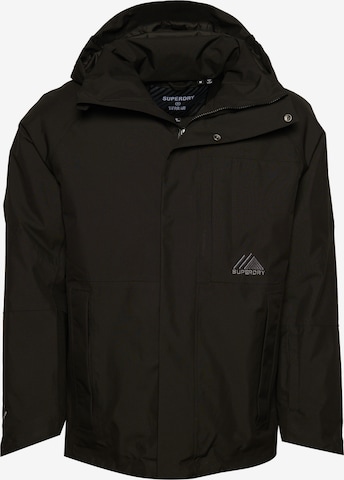 Superdry Outdoor jacket 'Snow Ultra' in Black: front