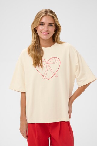 T-shirt 'PextonSZ SS' SAINT TROPEZ en beige : devant
