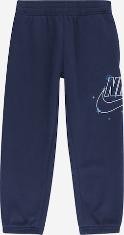 Nike Sportswear - Tapered Calças em azul: frente