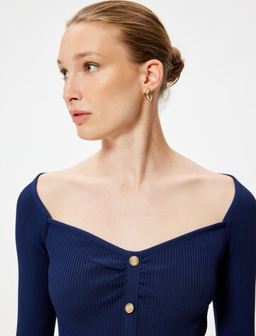 Koton Knit cardigan in Blue