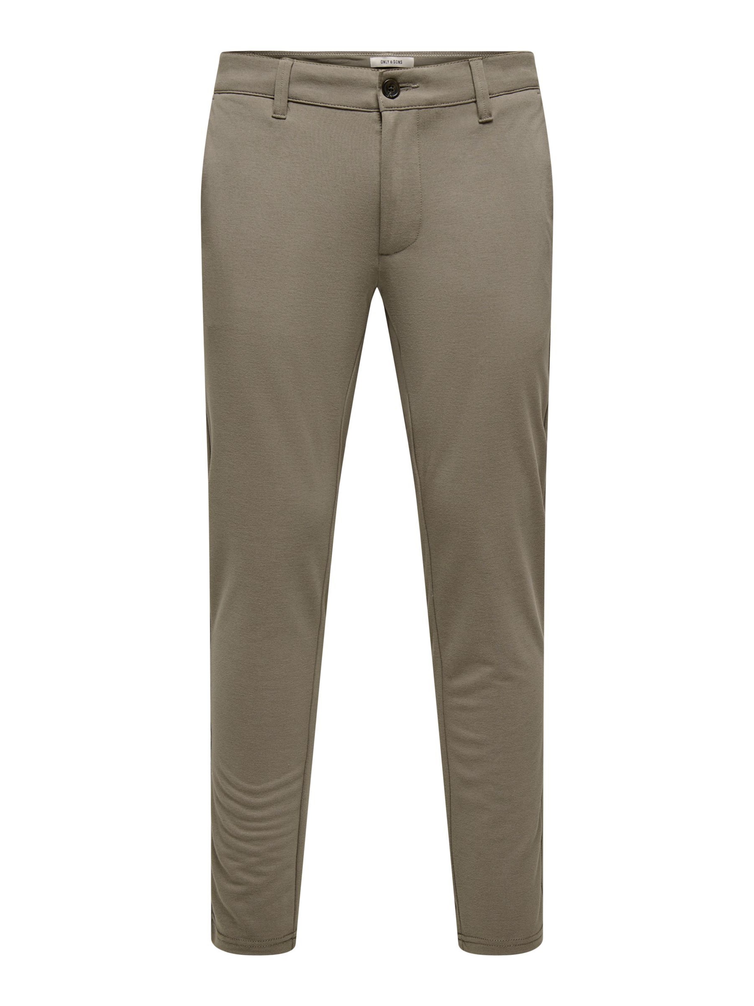 Only & Sons Pantalon chino 'MARK ' en 32/32 en taupe, Vue avec produit
