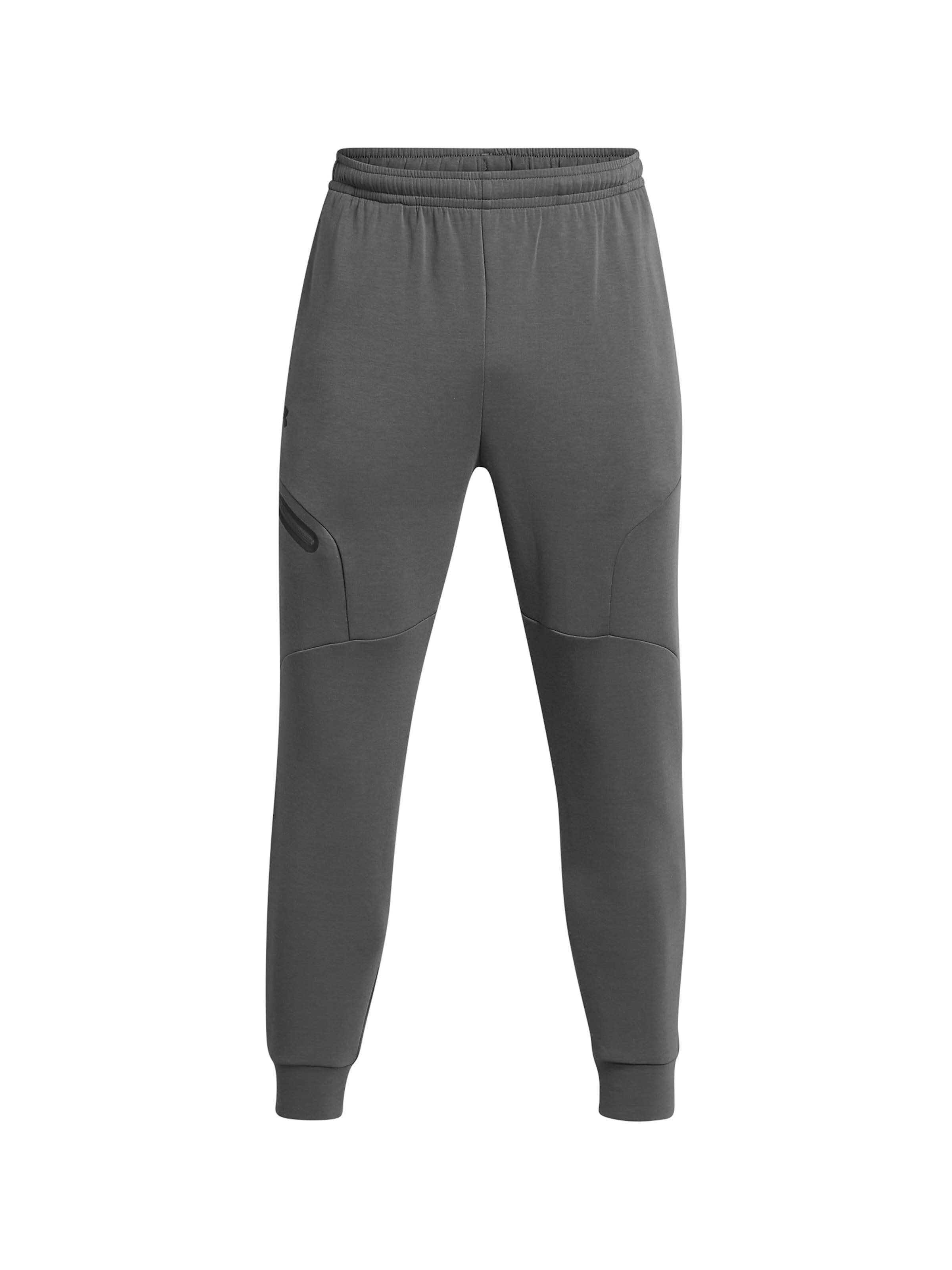 UNDER ARMOUR Sportbroek 'Unstoppable' in Grijs: voorkant