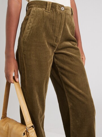 WHITE STUFF Wide leg Trousers 'Belle' in Green