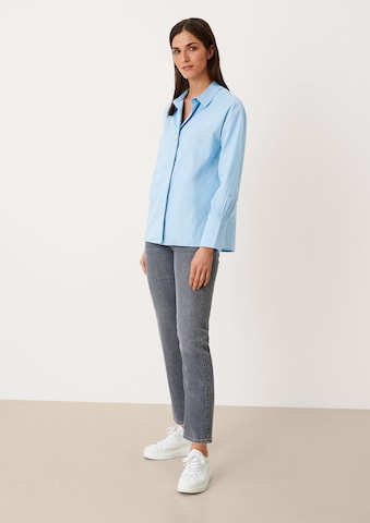 s.Oliver BLACK LABEL Bluse in Blau