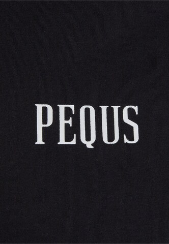 Pequs Shirt 'Rhinestone Art Gallery' in Black