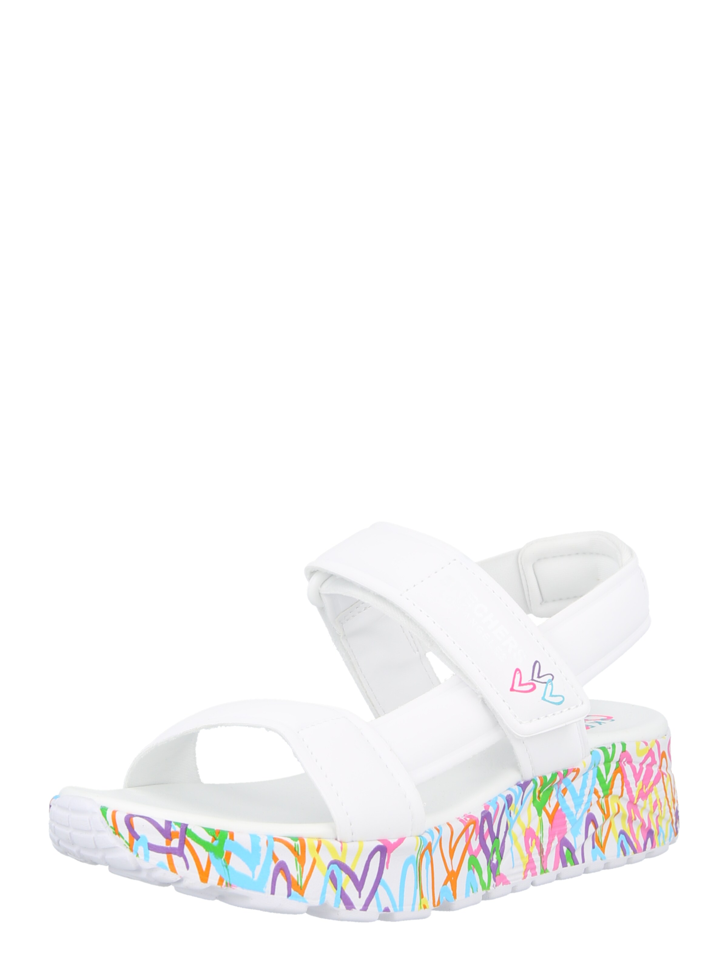 SKECHERS Σανδάλι 'UNO LITE SANDAL-SUNNY LOVE' σε λευκό: μπροστά