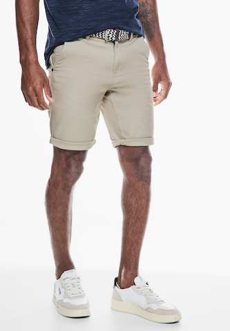 Street One MEN Regular Chinohose in Beige: predná strana