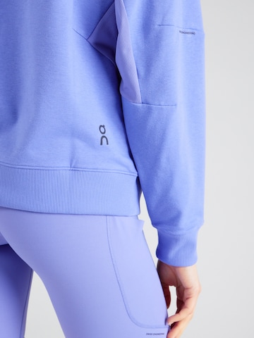 On Sportief sweatshirt 'Movement' in Blauw