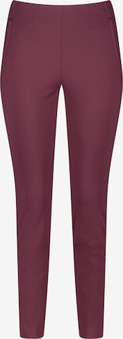 GERRY WEBER Slim fit Pants in Red: front