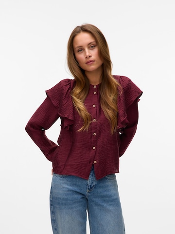VERO MODA Blouse 'VMMoa' in Red: front