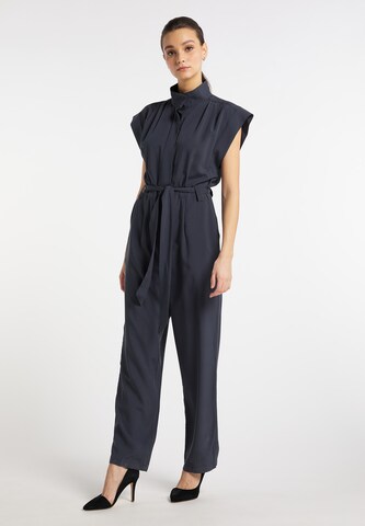 DreiMaster Klassik Jumpsuit in Grey: front