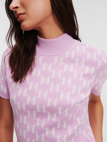 Pull-over Karl Lagerfeld en violet