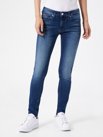 Tommy Jeans Skinny Jeans 'Sophie' in Blauw: voorkant