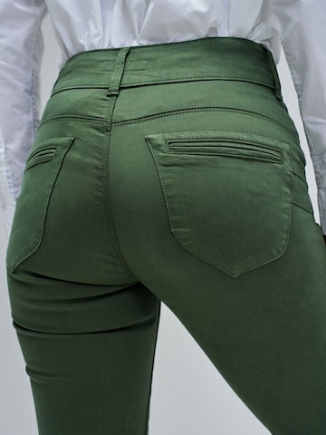 Salsa Jeans Slimfit ChinoHosen Secret in Grün