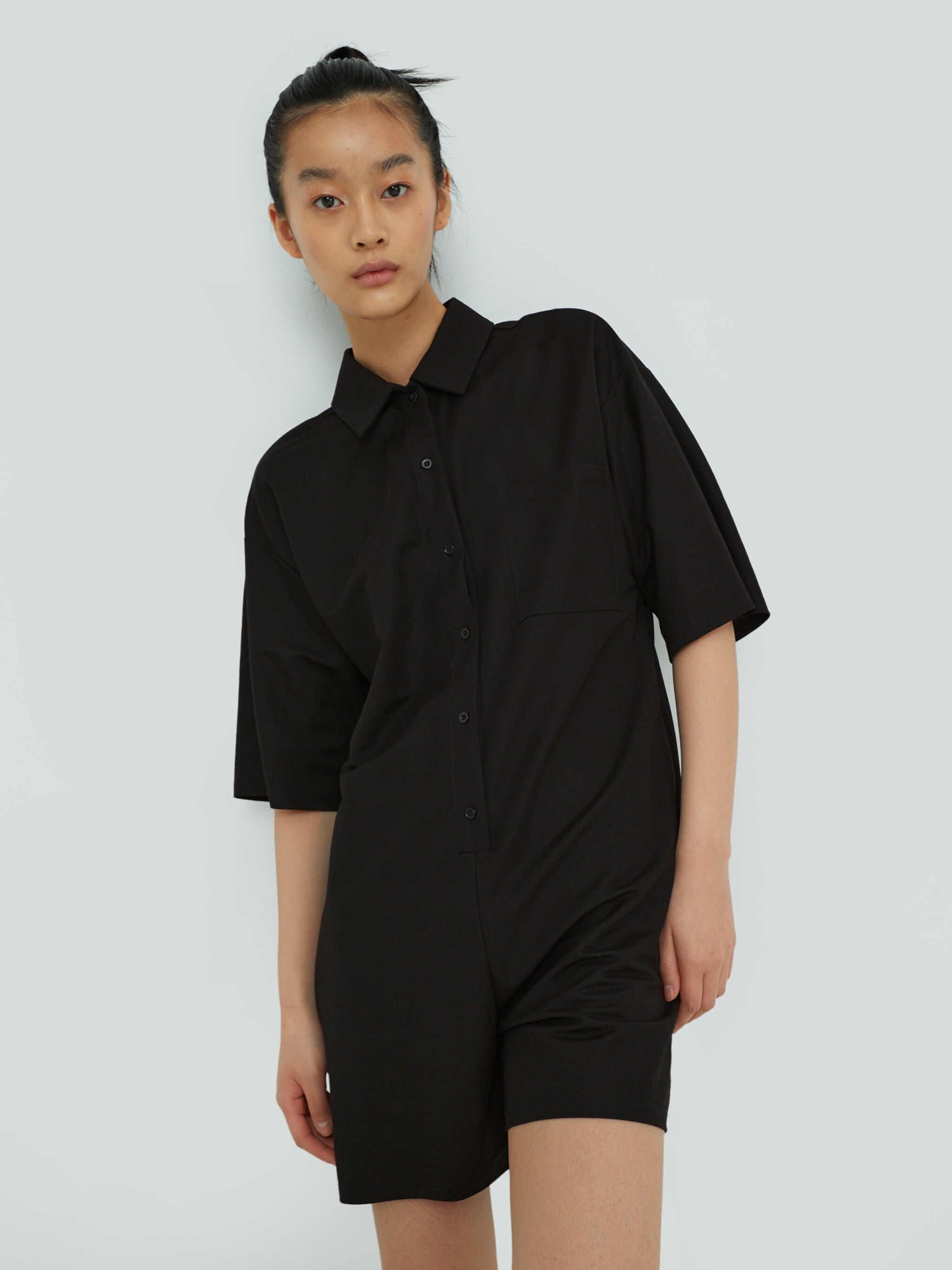 EDITED Producten Jumpsuit 'Janette' Zwart