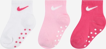 Nike Sportswear - Meias 'CORE SWOOSH' em rosa: frente