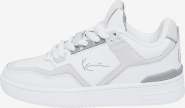 Sneaker bassa di Karl Kani in bianco: frontale