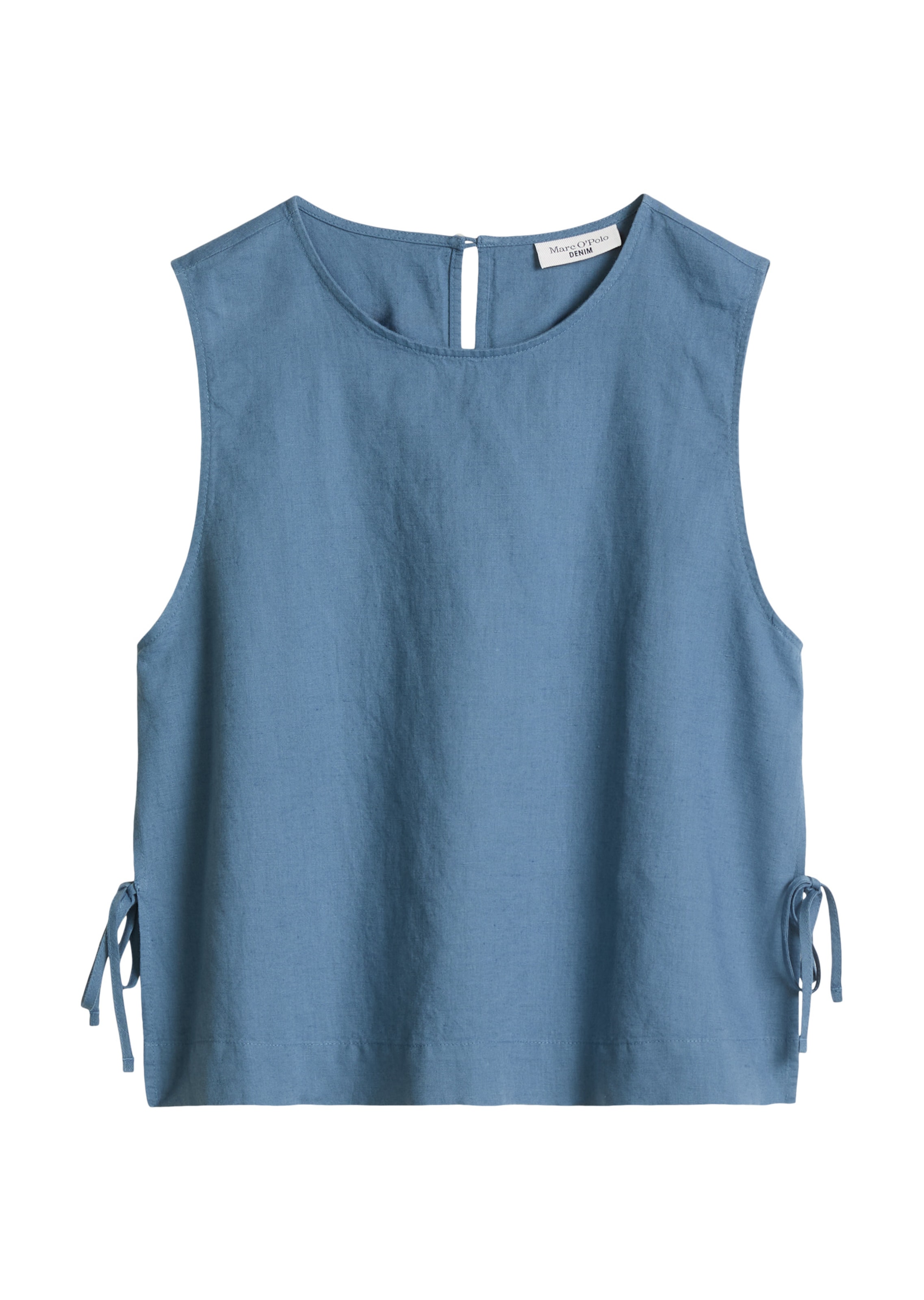 Marc O'Polo DENIM Blouse in Blauw: voorkant