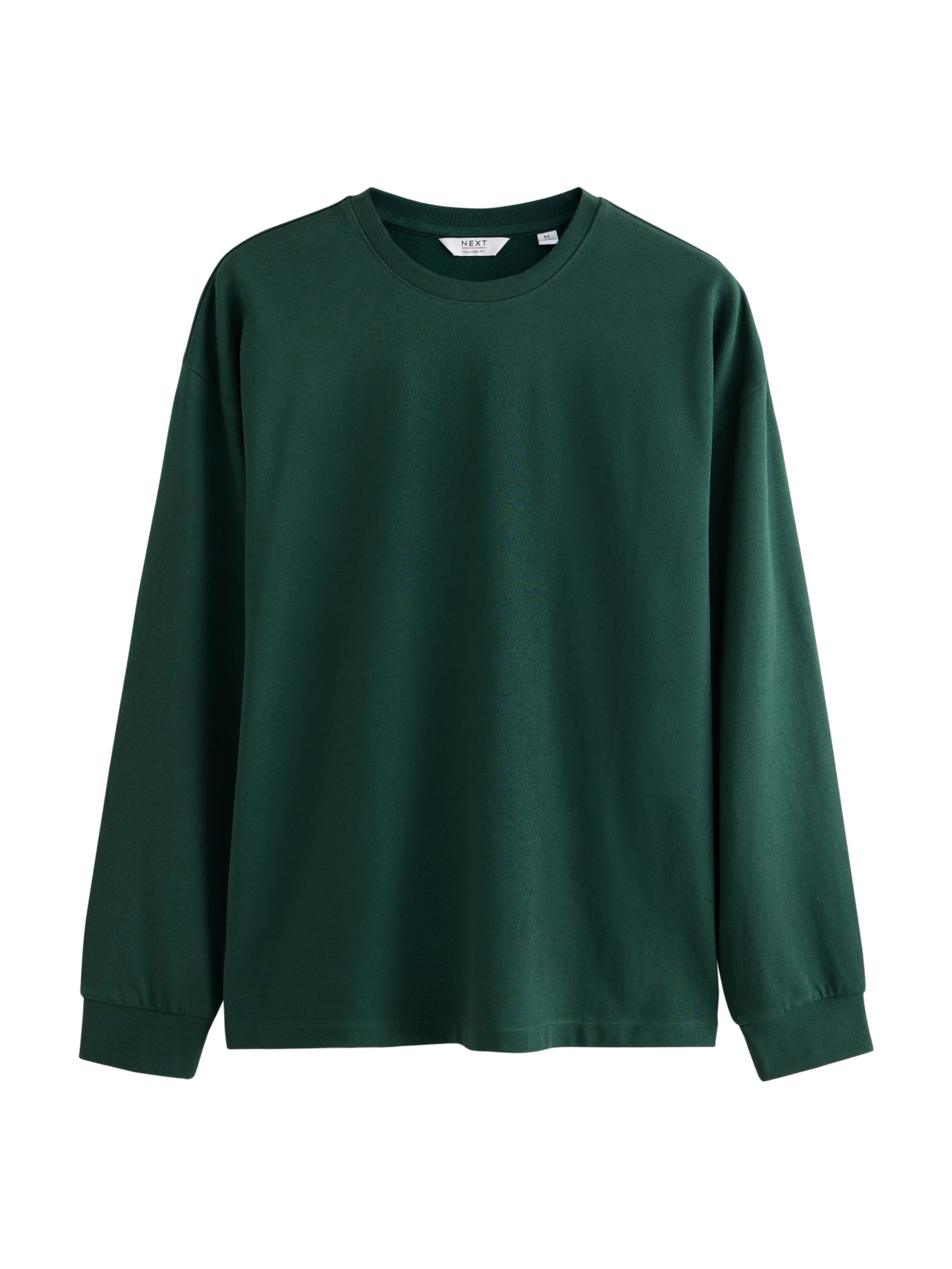 Next - Camiseta en verde: frente