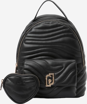 Liu Jo Backpack 'ECS M' in Black: front