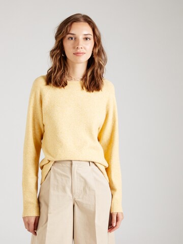 VERO MODA Sweater 'VMDOFFY' in Yellow: front