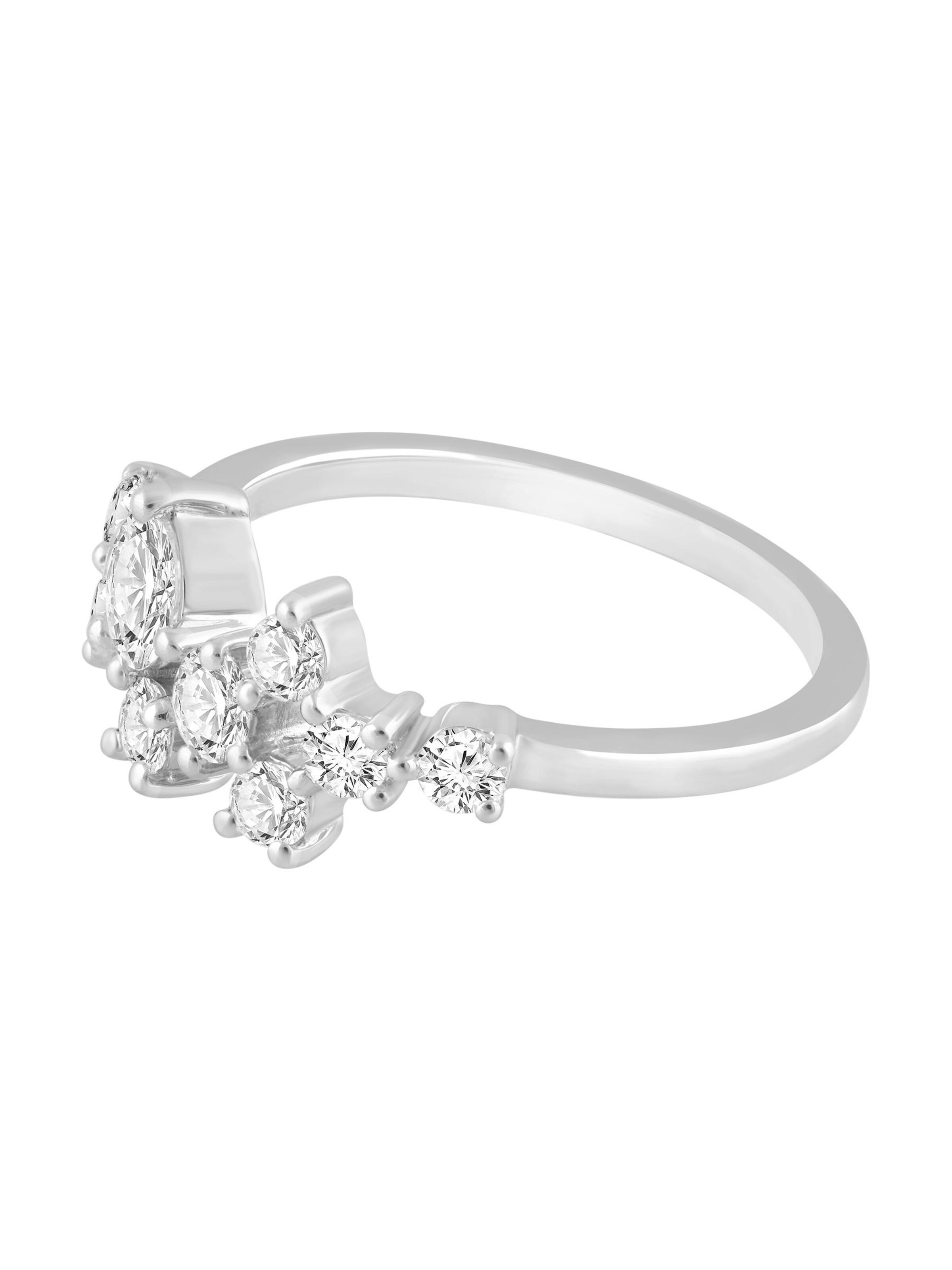 ETHISHER DIAMANTEN Ring in Silver