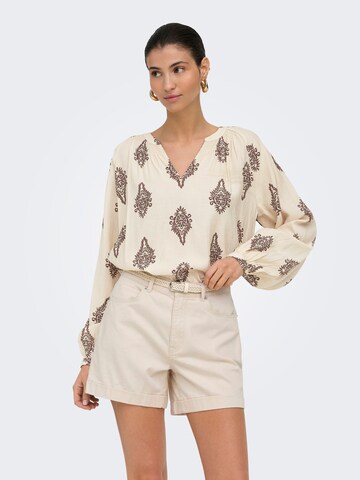 JDY - Blusa 'JDYHolly' en beige: frente