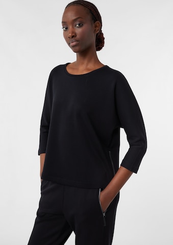 comma casual identity Sweatshirt in Schwarz: Vorderseite