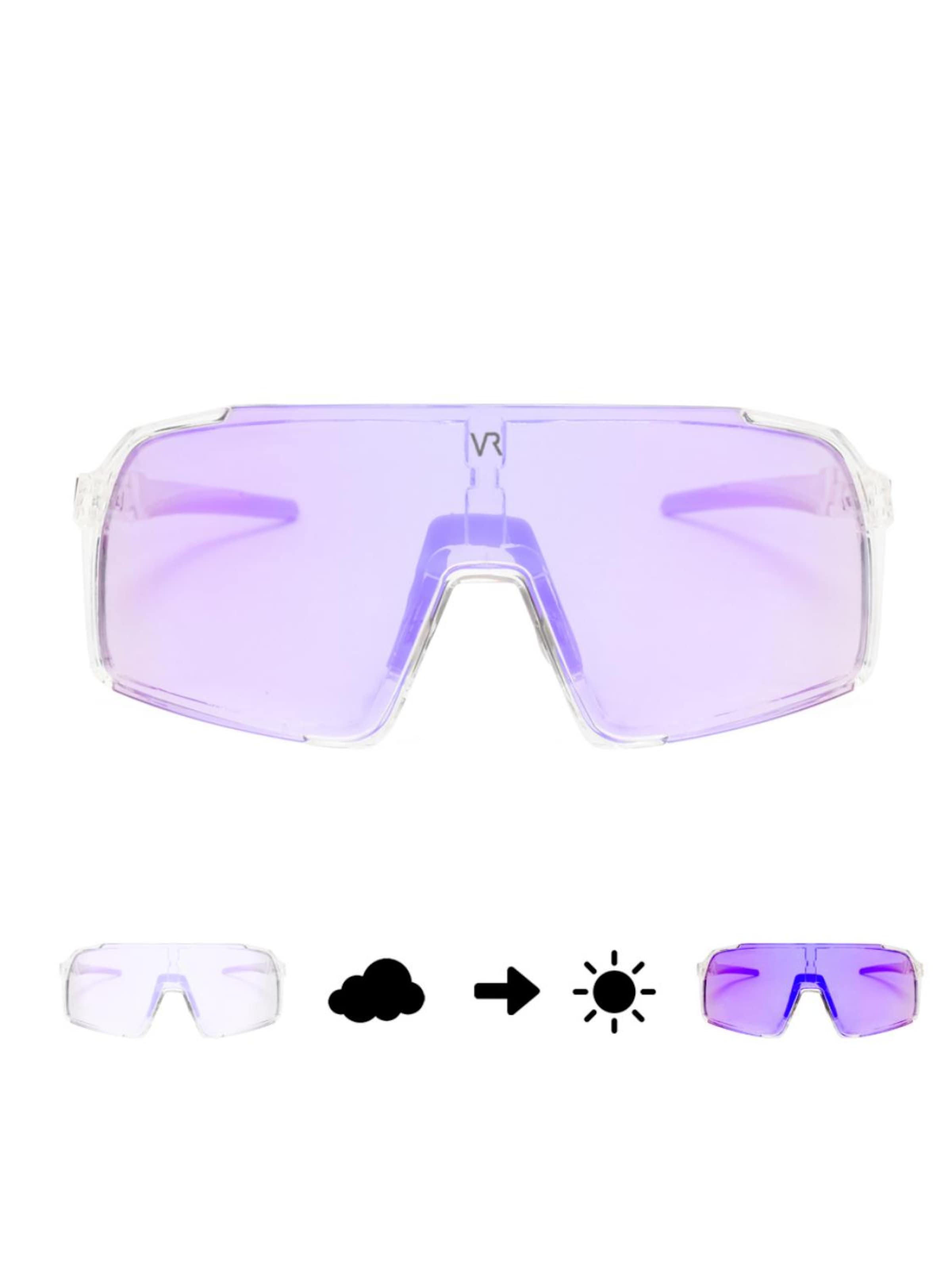 VEYREY Sports sunglasses 'Aeroblade' in Purple