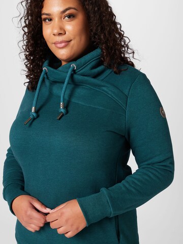 Ragwear Plus Sweatshirt 'NESKA' i grøn